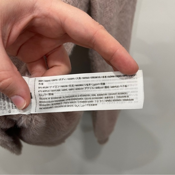 Abercrombie & Fitch Soft A&F Collection Pink Sweater Balloon Sleeve XS - Picture 7 of 7